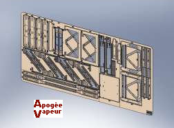 Apogée Vapeur - Pont cage Nord ancien